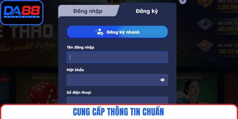 Cung cấp thông tin chuẩn
